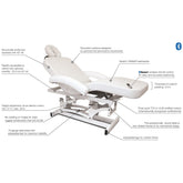 Silhouet-Tone Spaone White Spa Electric Table